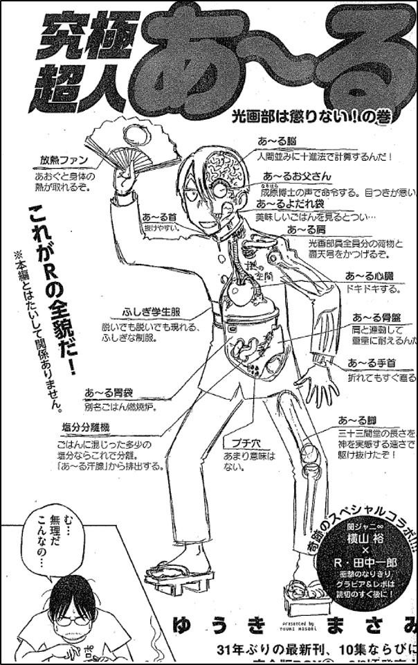 芸能 漫画 関ジャニ 横山裕 究極超人あ る の主人公r あーる 田中一郎になりきったコスプレを披露 今がわかる トレンドnews 芸能 漫画 関ジャニ 横山裕 究極超人あ る の主人公r あーる 田中一郎になりきったコスプレを披露 今がわかる トレンドnews