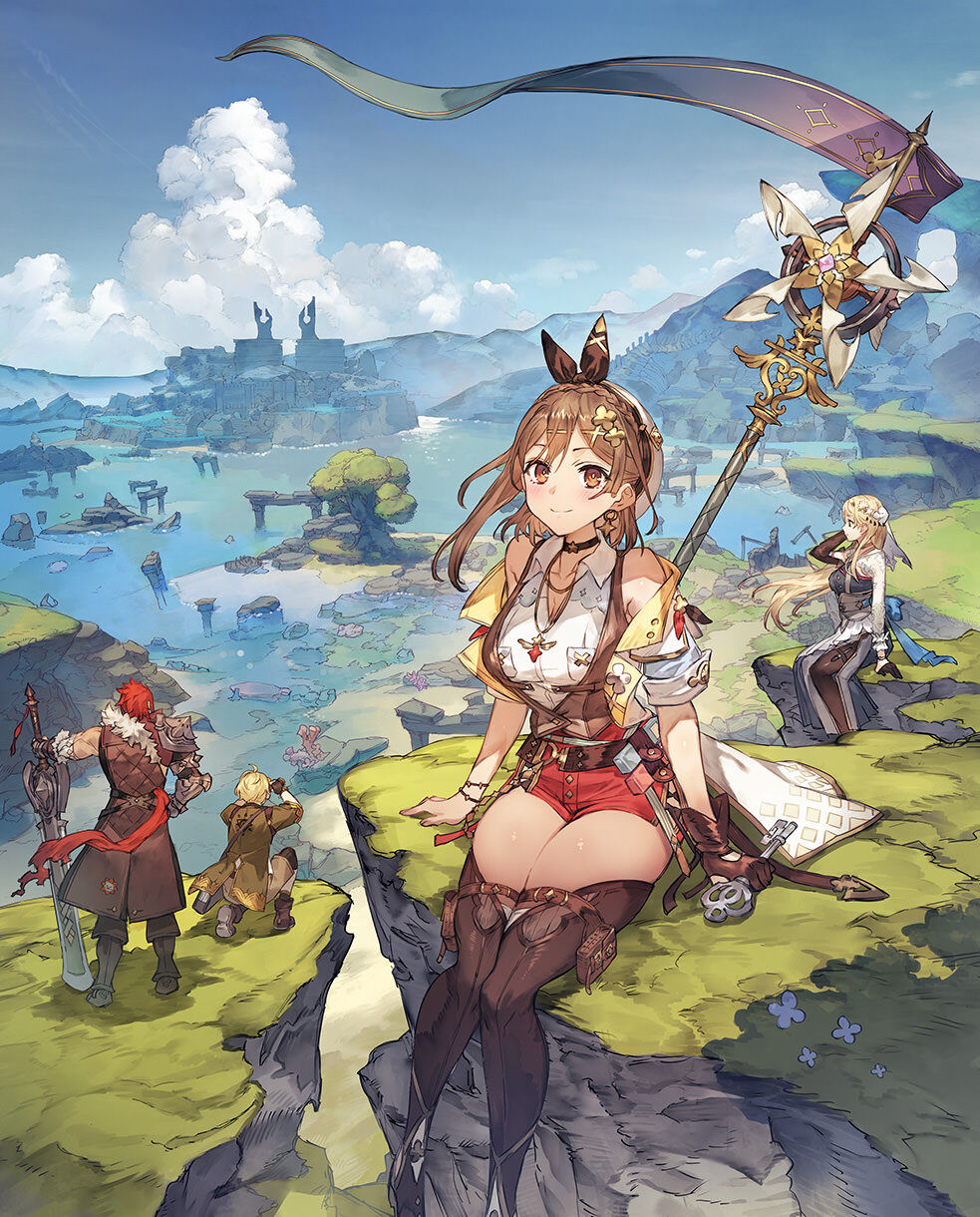 『ライザのアトリエ』初代作がテレビアニメ化「 ～常闇の女王と秘密の隠れ家～」