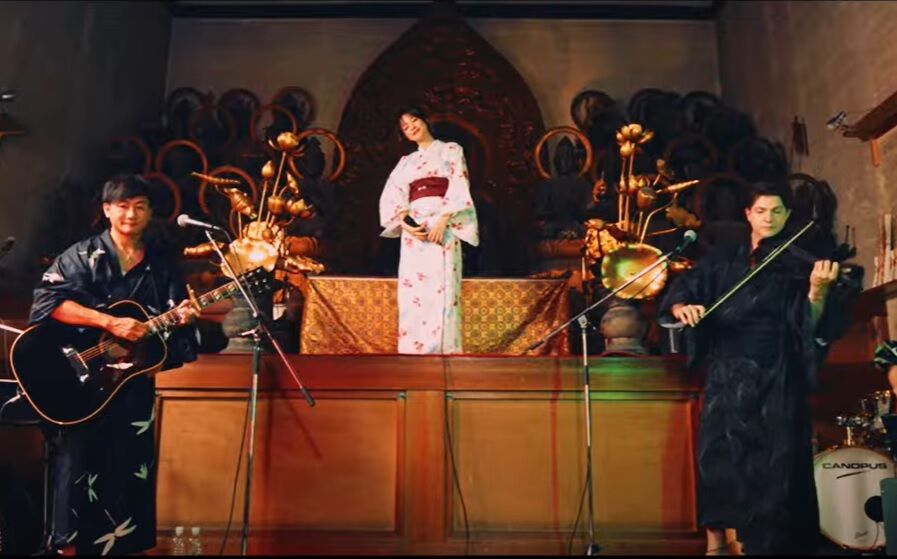 『森香澄アナ』京都の寺で初ライブ開催！アイドル曲も披露