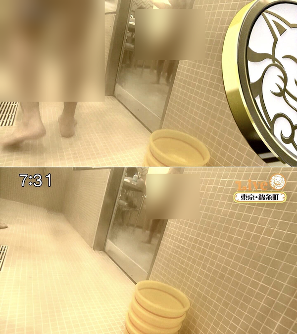 【衝撃】銭湯で陰○露出の映像！フジテレビ「景気満開テレビ」で放送事故！
