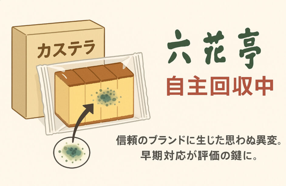 【激震】六花亭カステラにカビ発生で約3400本を自主回収！　