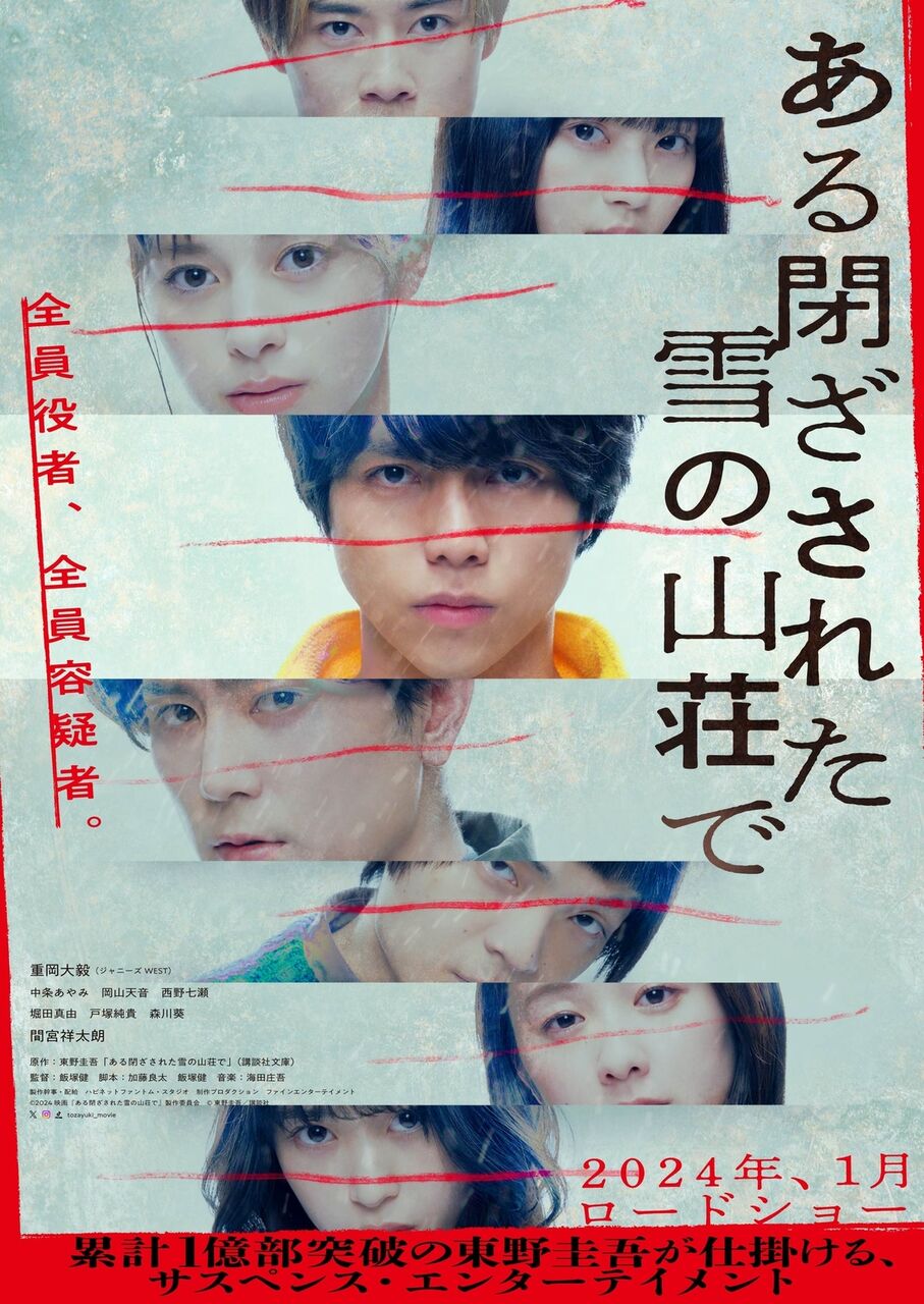 【注目】ジャニーズWEST重岡大毅が東野圭吾原作映画で主演！