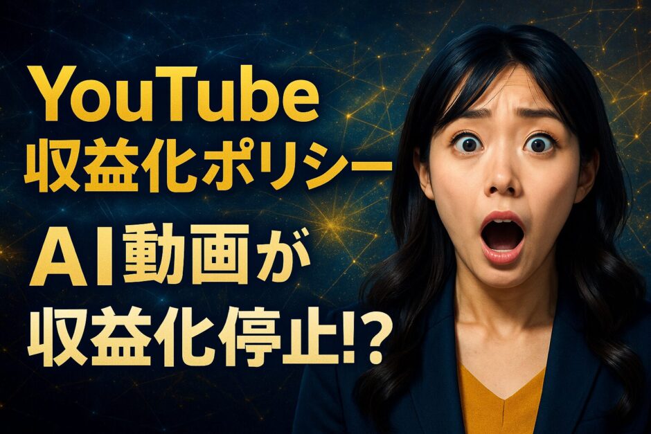 YouTubeが収益化ポリシー厳格化　AI読み上げ・量産テンプレ動画は対象外へ