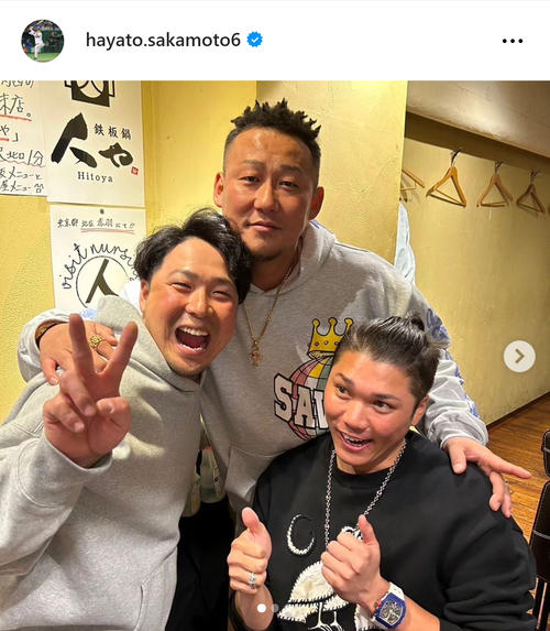【巨人】で、でたぁぁwww 中田翔 がインスタでサプライズ！