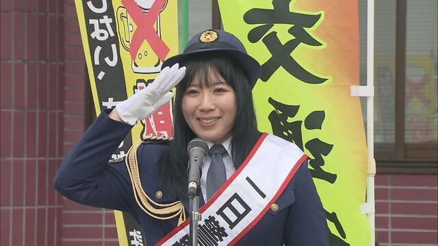 【北海道】トラックめいめいさんが1日警察署長に！富良野で春の交通安全運動