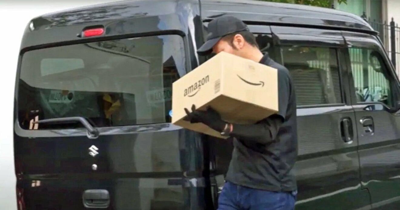 【過酷】アマゾンフレックス配達員が激務を告発！トイレも？おにぎりで？