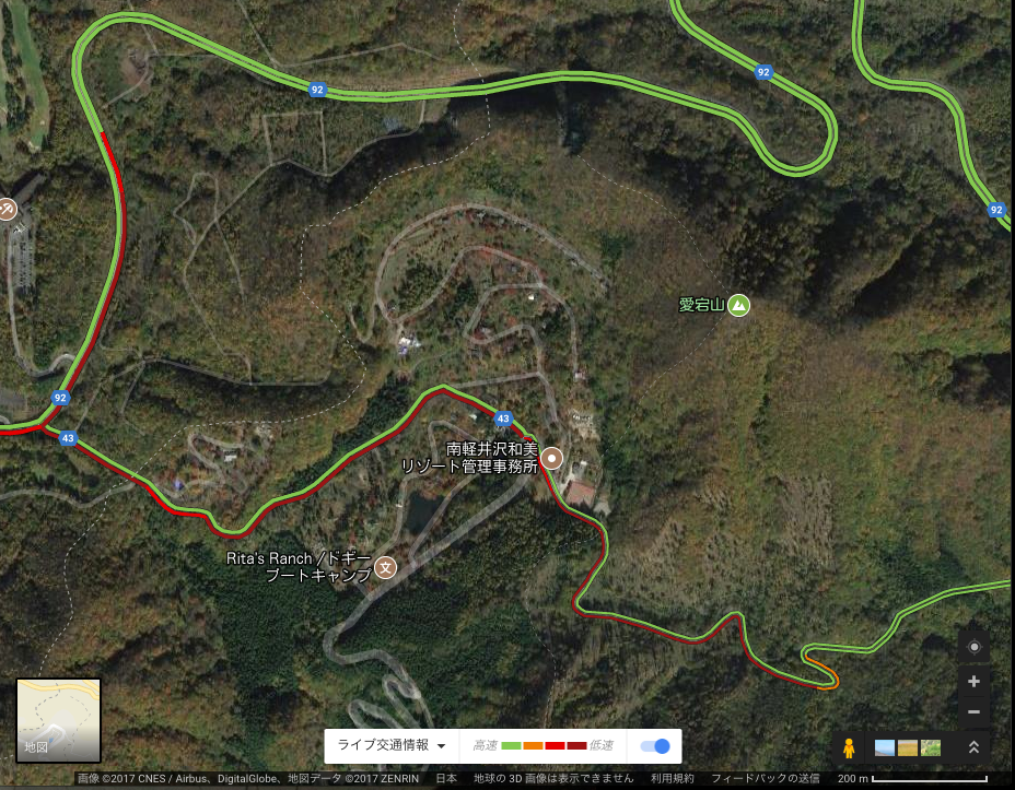 夏 Google Map 姫log Tri Angle