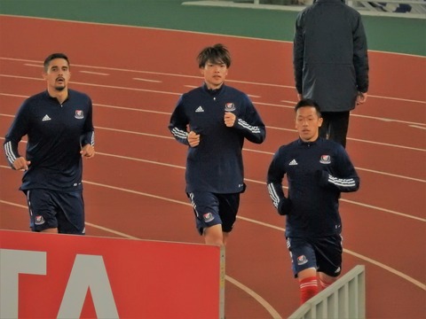 横浜F・マリノス チアゴマルチンス 扇原貴宏 喜田拓也