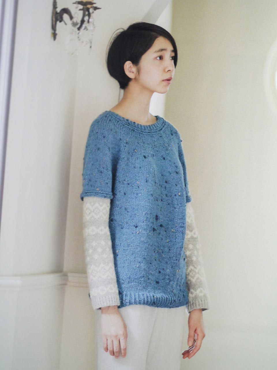 michiyo さんの゛編んで楽しい、毎日着たいニットの普段着゛届きました