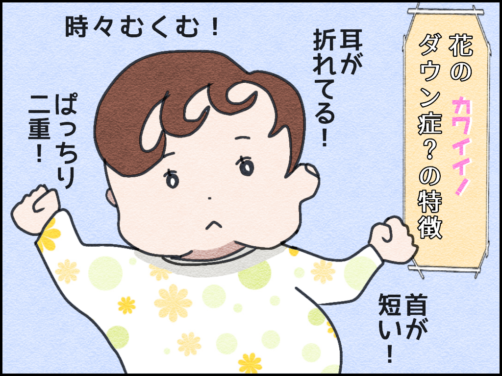 ダウン症 はなちゃん 【医師監修】ダウン症の赤ちゃんの症状と特徴、その原因｜たまひよ