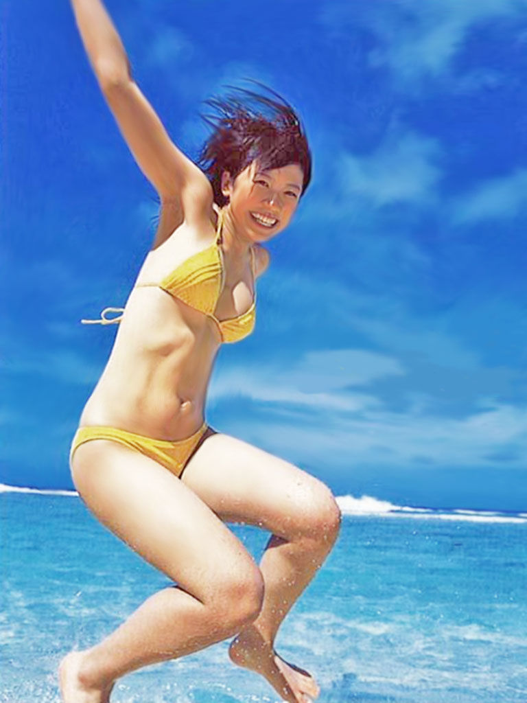 アイドルたまて箱ｓ甲斐麻美 可愛い水着グラビア画像