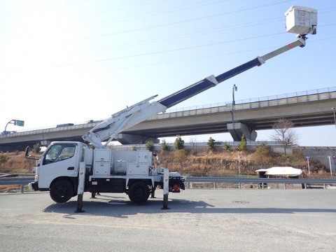 ■高所作業車■H20　日野デュトロ　走行2.7万キロ　タダノ AT-140 　アワメーター:1234時間