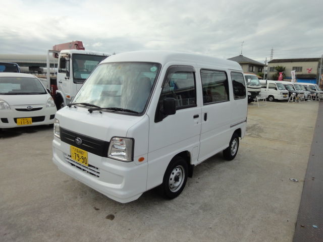 激安中古販売スバル サンバーバン 軽バン 商用車 4ナンバー 検h26 10 10 2 中古トラック買取販売 Truck123