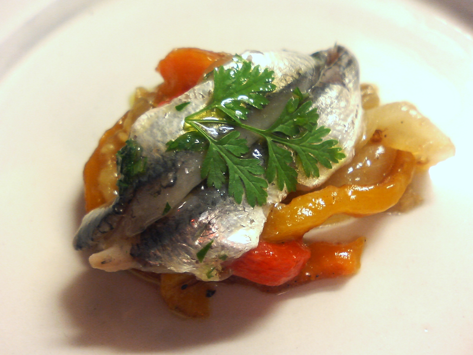 バスク風マリネとエスカリバーダ 東京のクレタ人