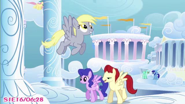 マイリトルポニー Derpy Hooves登場シーンs1 天網怪界