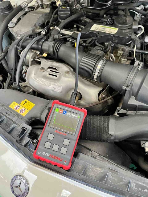 メルセデスベンツのB180エンジン不調を点検 | Trust auto