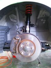 シーマf50 Rs R Ishockインテリジェンス車高調取り付け 輸入車販売修理のトラストオート