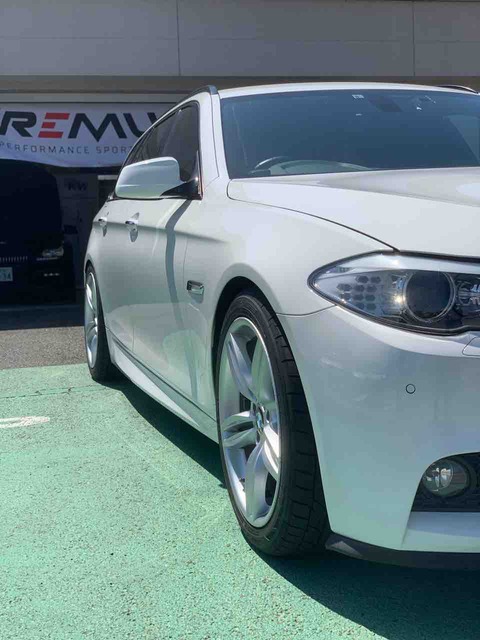 早い者勝ち BMW 5ツーリング F11 Eibach製ダウンサス+ロワリングキット