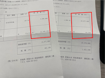 固定資産税評価額