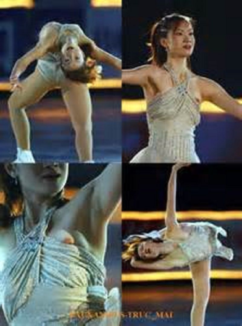 荒川静香　乳首 