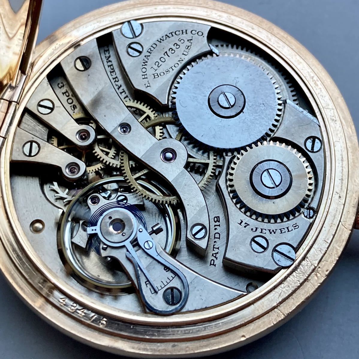 Howard（Keystone）Model1912 Series 7 12s 17J : ゼロから