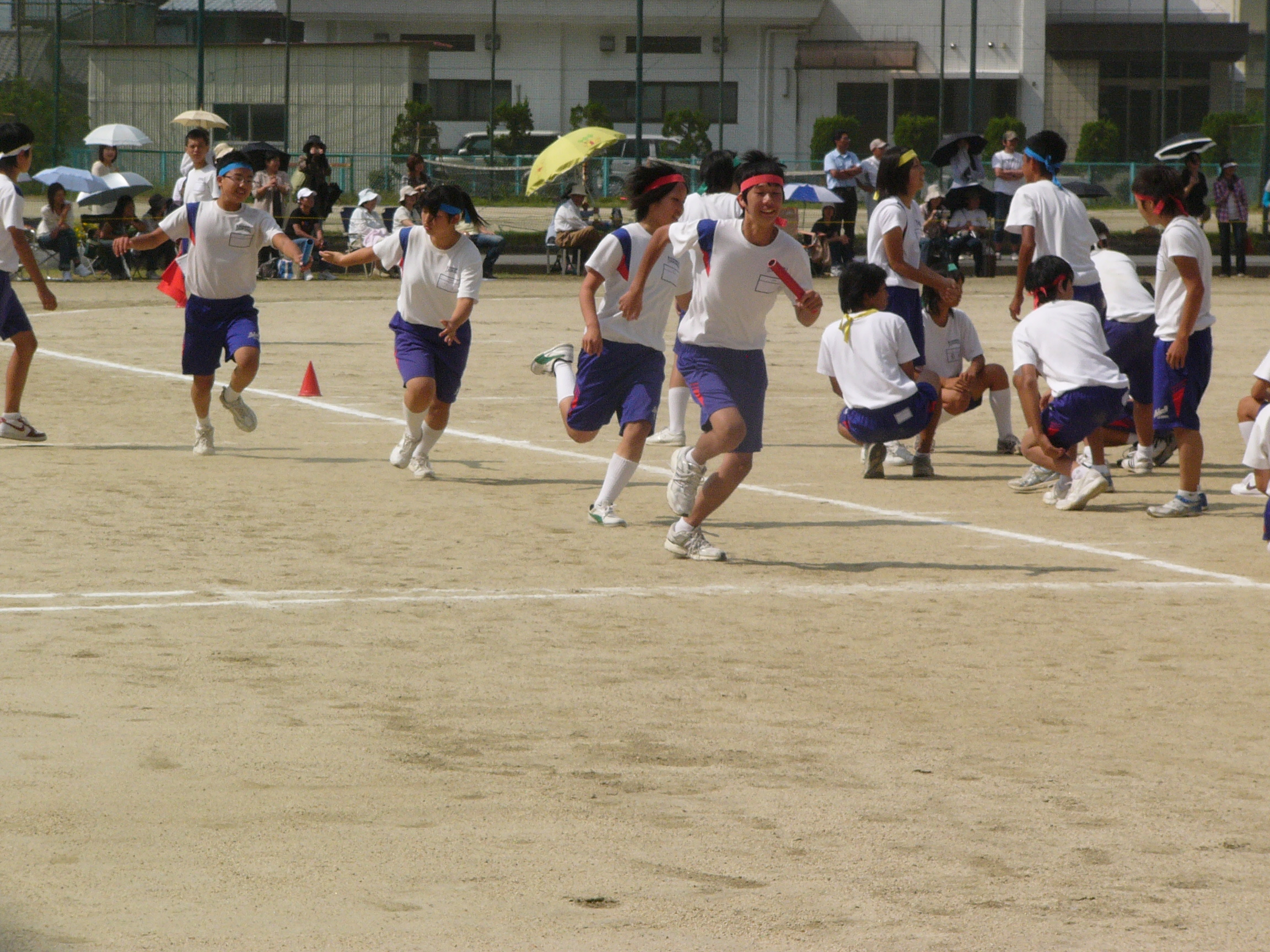 栄光の地へ 中学校体育祭 日々安穏