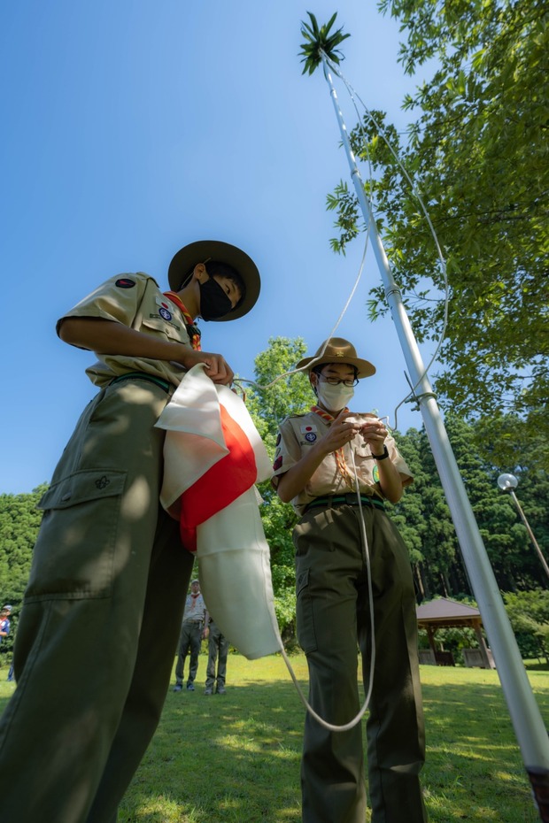 [南砺3団] 【ボーイ隊】7月隊集会(とGB訓練キャンプ)