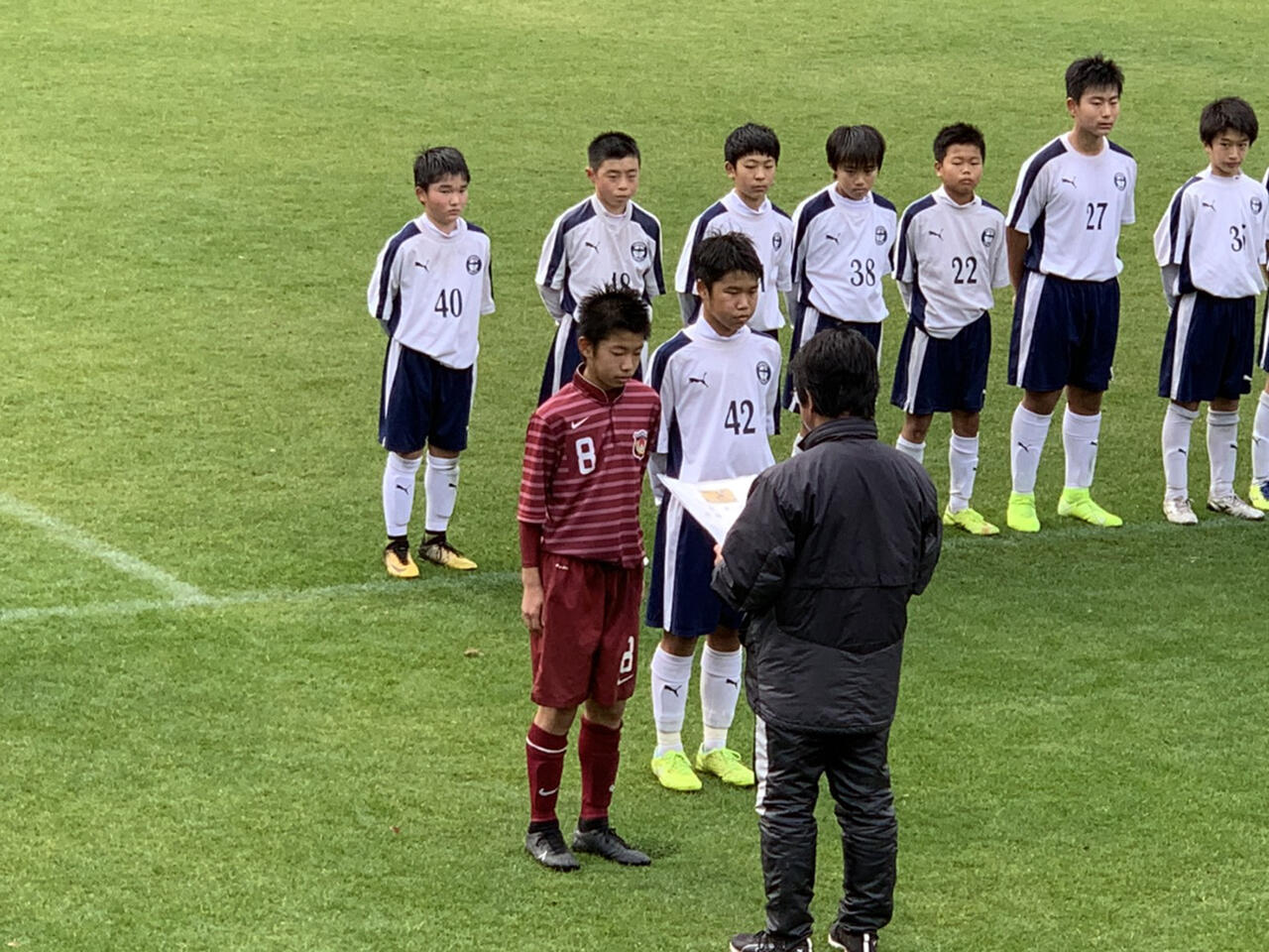 19 1 19 優勝 Kfa 第27回鹿児島県u 13サッカー大会 In 鹿児島県立サッカー ラグビー場 太陽sc国分u 15応援ブログ 21