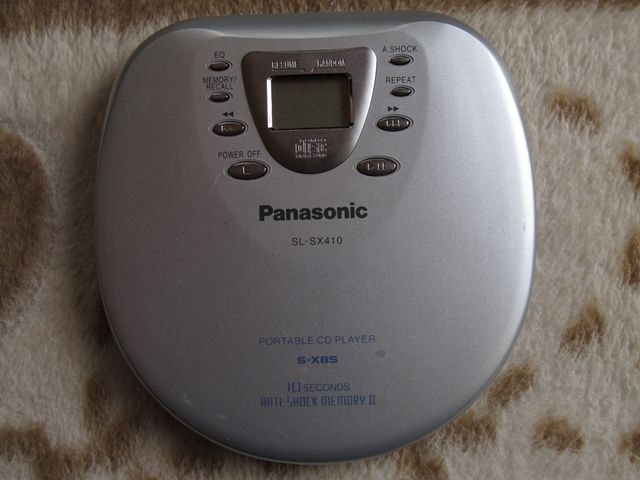 Panasonic パナソニック ポータブルCDプレーヤー SL-SX410 Panasonic