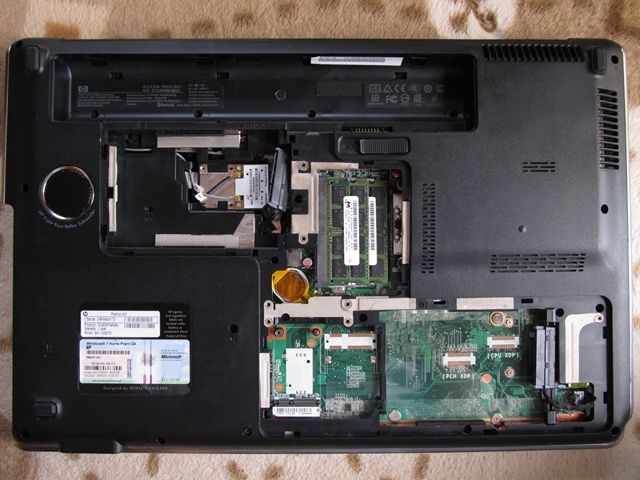 ノートpc Hp Dv7を分解清掃 萬屋オタクの戯言