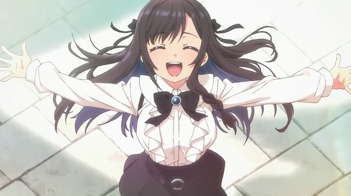 この受付嬢でっかいな