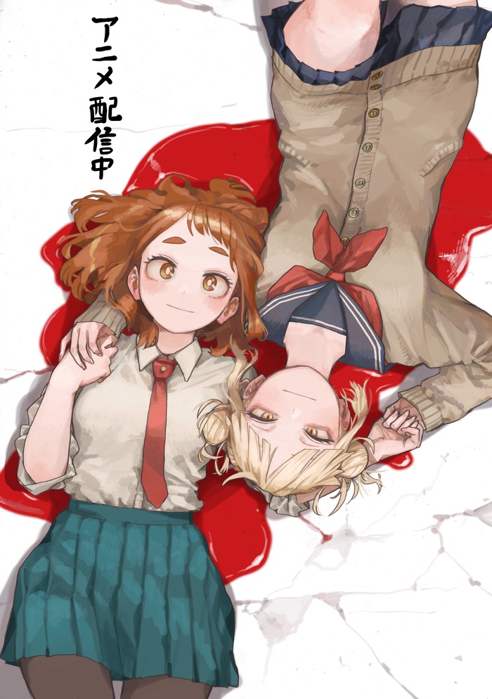 【速報】ヒロアカ堀越、激エロイラストを投稿のトップ画像