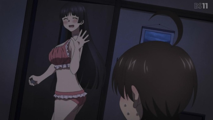 【大きい女の子は好きですか2話】2話も事後っぽいのトップ画像