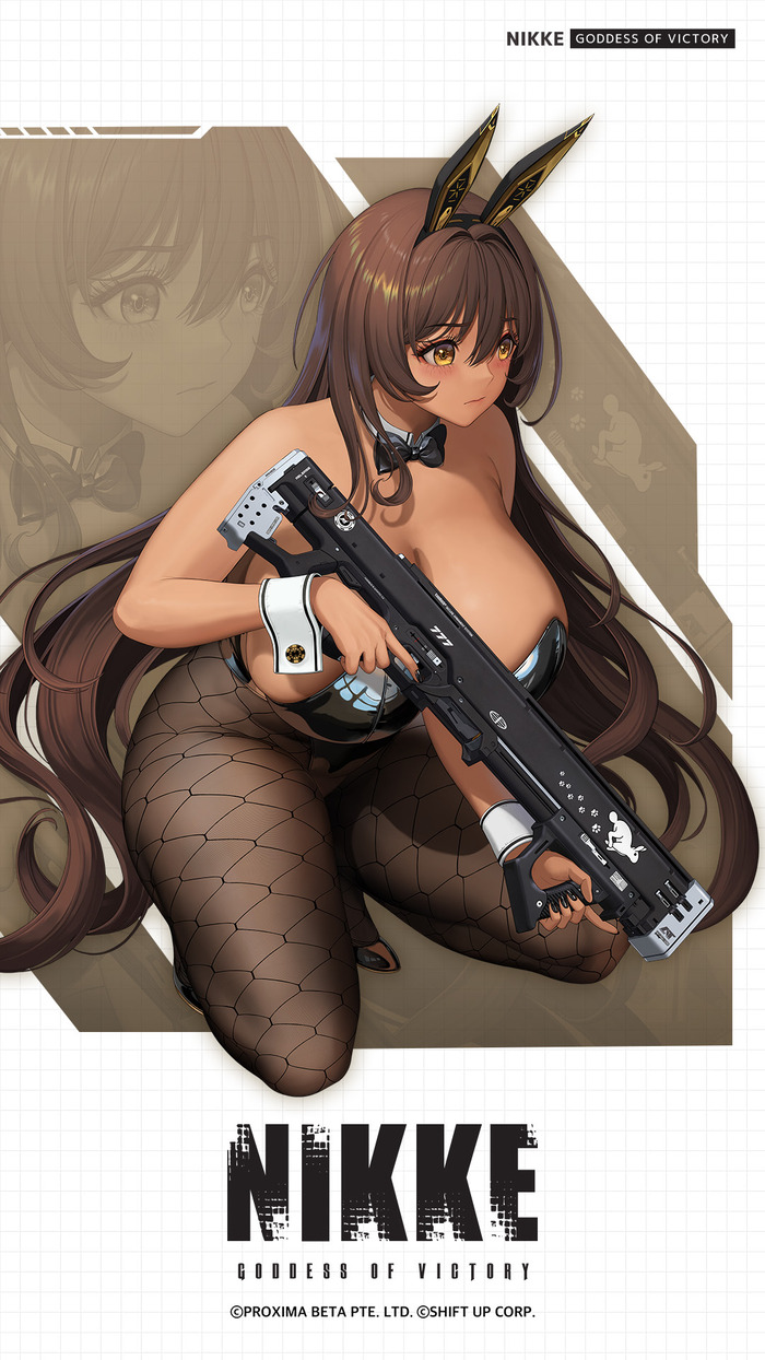 【画像】覇権ソシャゲNIKKEのバニーガール、エロすぎて炎上してしまう…のトップ画像