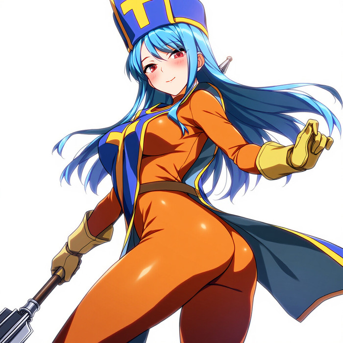 女僧侶のドスケベ衣装wwwwwwwwwwのトップ画像