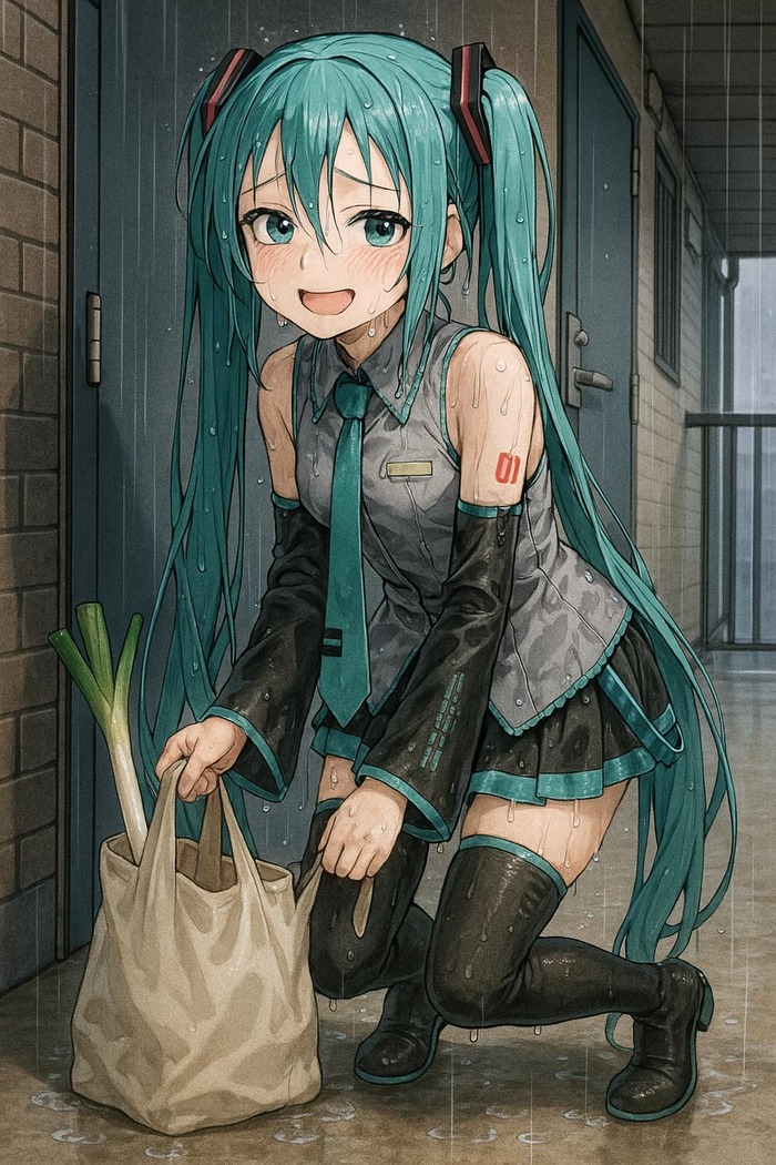 【画像】ChatGPTちゃんが描くミクさんって結構可愛いよなのトップ画像