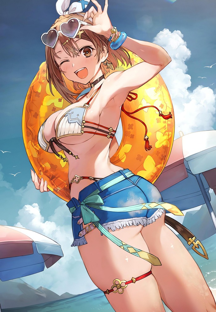 【画像】ライザさん、アトリエ新作主人公並にケツもいけるのトップ画像
