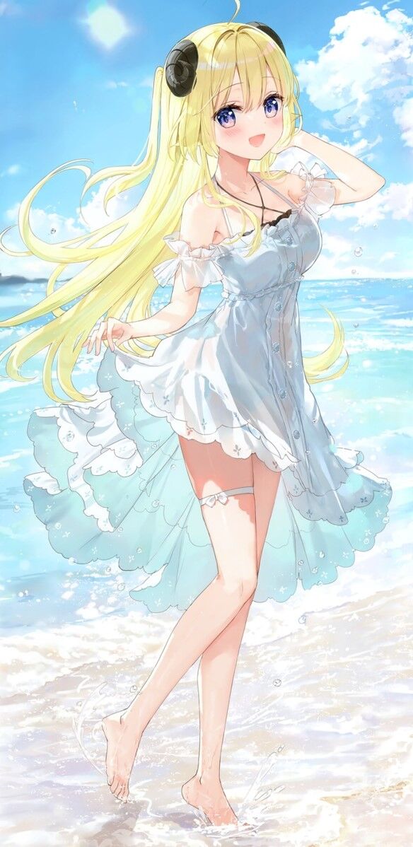 【謎】角巻わためちゃん、金髪巨乳の癒しボイスなのになぜかシコれない・・・・のトップ画像