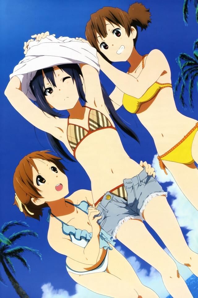 暑いので水着キャラの画像をくださいのトップ画像