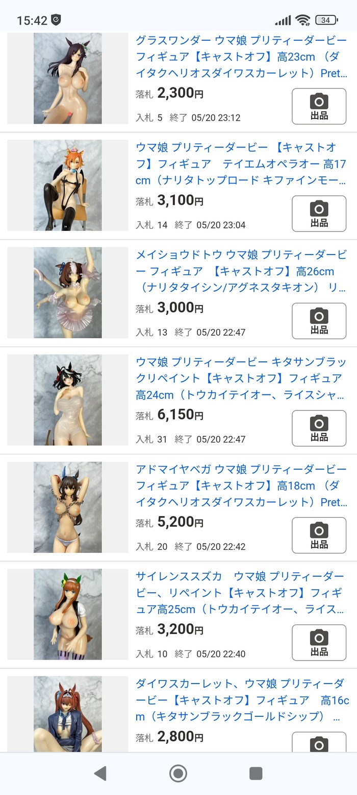 【画像】ウマ娘の全裸フィギュア、売れてしまうのトップ画像