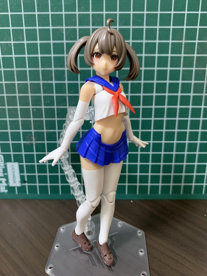 【画像】美少女プラモ作ったぞwwwwwwwwwwwwwwのトップ画像