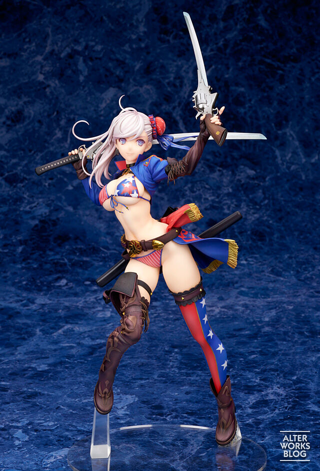 宮本武蔵という星条旗ビキニデカパイエロ巨乳剣豪キャラwwwwwwwwのトップ画像