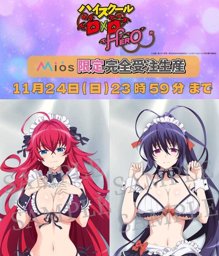 アニメ｢ハイスクールD×D｣のえっちな抱き枕カバーwwwwwwwのトップ画像