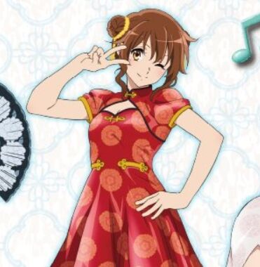 【ユーフォニアム】コラボチャイナドレスのお胸格差wwwwwwwwwのトップ画像