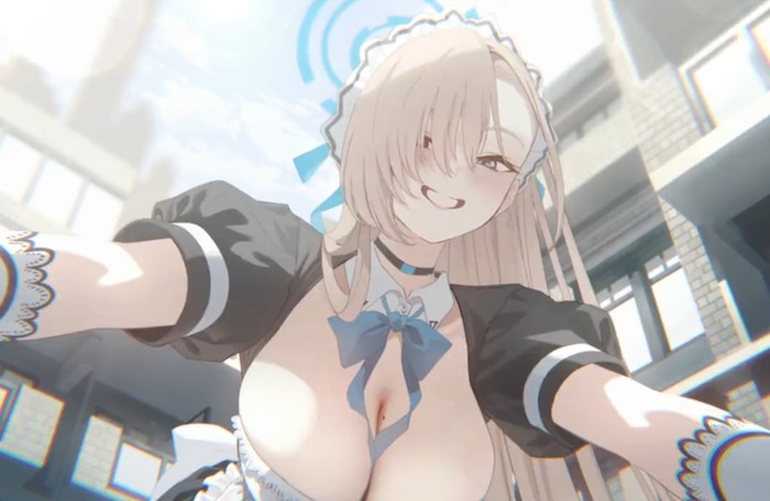 ブルアカ　アスナってエッチで誘惑してくるキャラだと思ってたよなのトップ画像