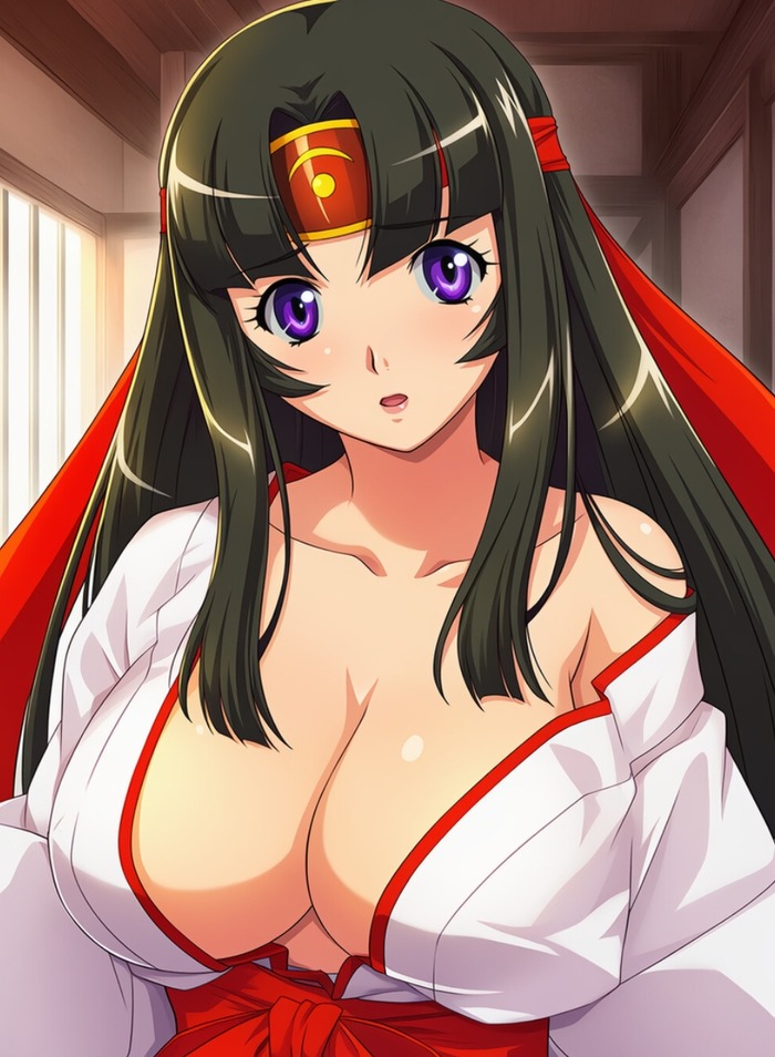 武者巫女トモエで抜いたらいっぱい出たのトップ画像