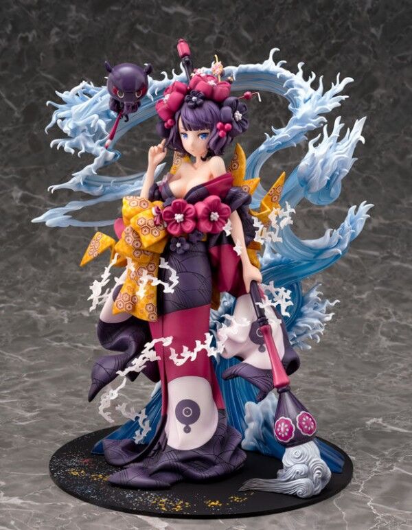 【朗報】日本の偉人「葛飾北斎」がフィギュア化！花飾りや大胆にはだけた胸元など再現のトップ画像