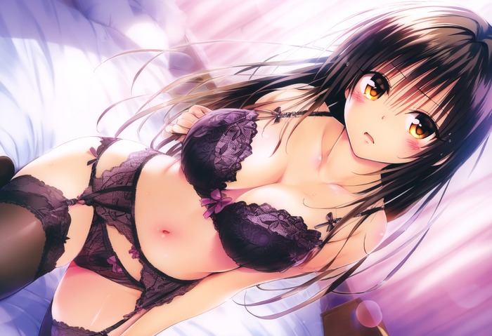黒下着付けてるだけで雰囲気変わるよなのトップ画像