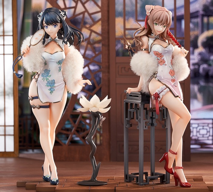 「グリッドマンユニバース」宝多六花＆南夢芽がチャイナドレス姿でフィギュア化のトップ画像