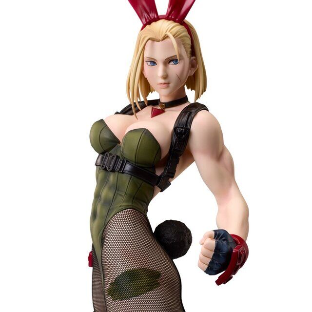 【画像】キャミィさん、何故かムキムキのバニガール姿でフィギュア化決定のトップ画像